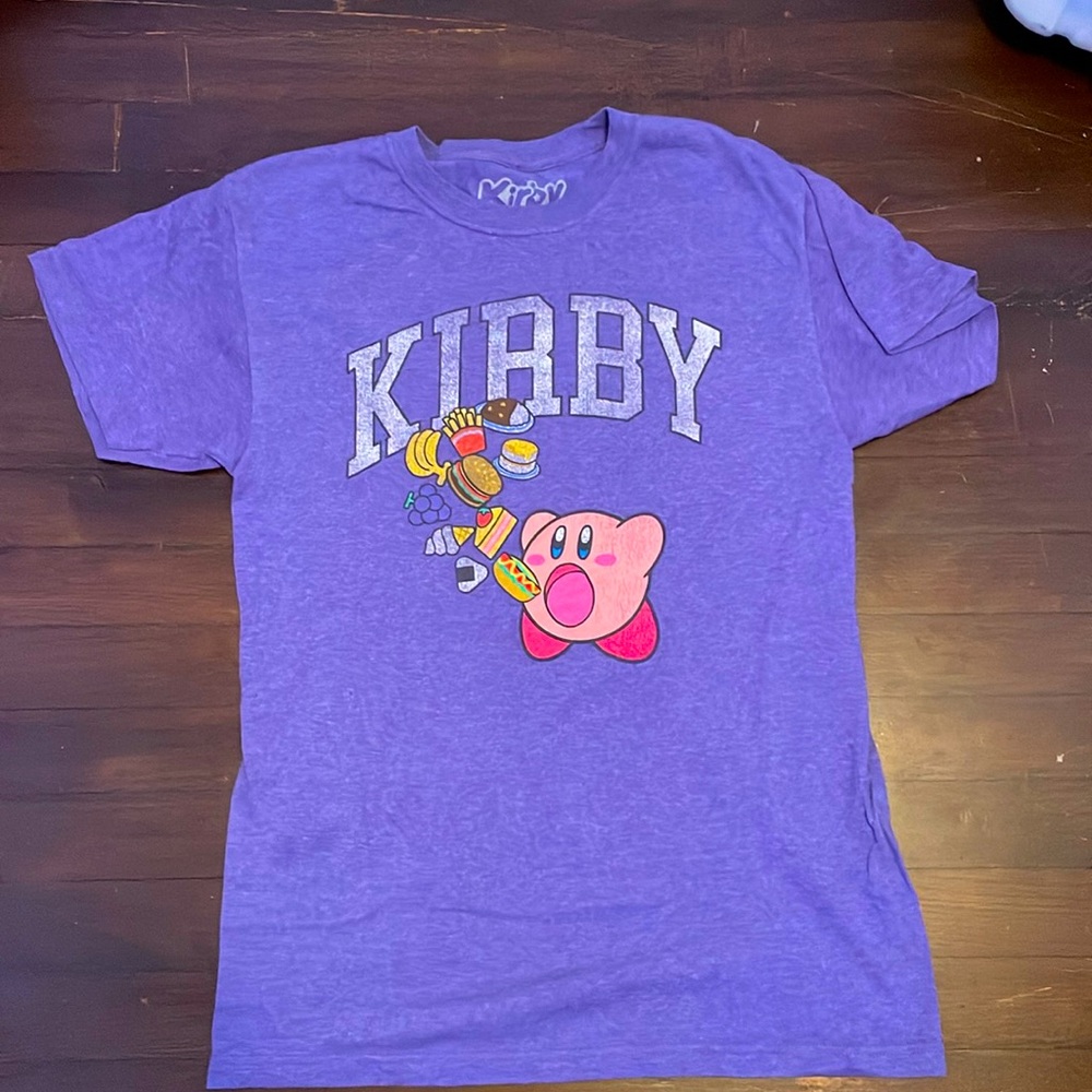 Small (34/36) Kirby shirt. Nintendo Brand